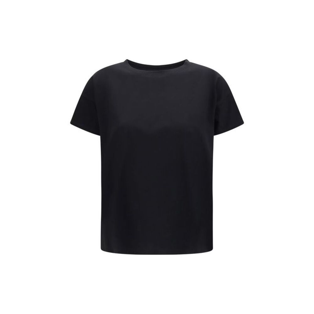 Loulou De Saison Black Cotton Women's T-Shirt